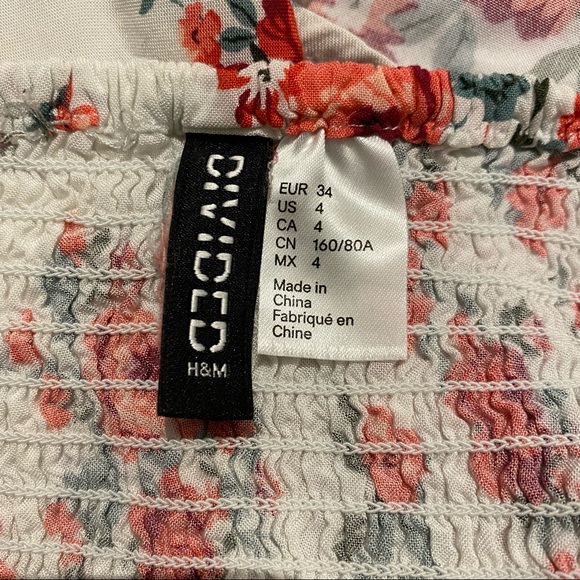 H&M | Floral Mini Dress - Picture 3 of 4